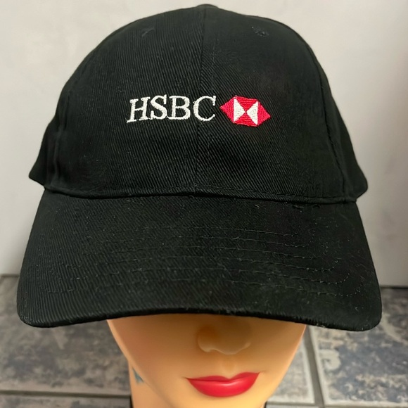 2 for $20 Black HSBC promotional hat - Picture 1 of 7